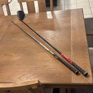 Premium Black and Red Golf Clubs